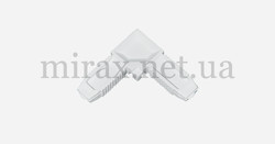 Кутик з'єднувальний 10*20, білий