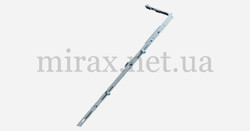 Середній запір з двома цапфами L=1130, 1231-1710 AXOR